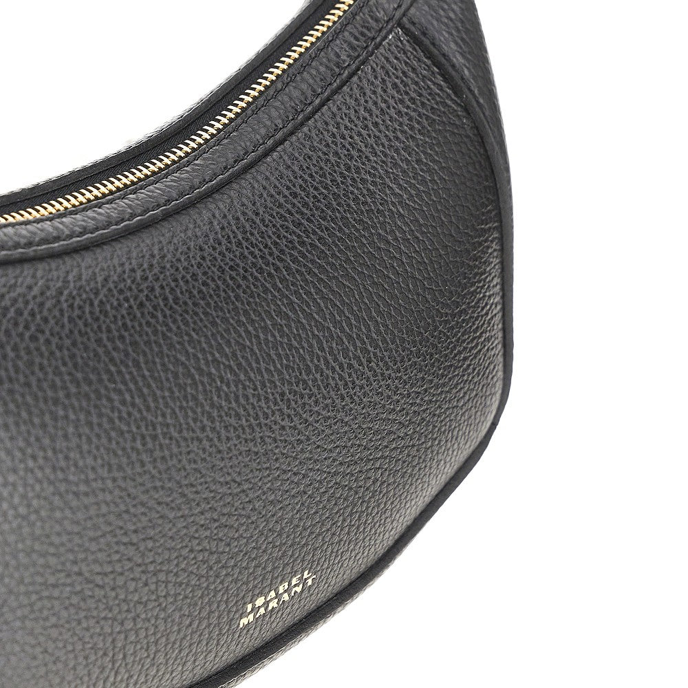 Isabel Marant Women Grained Leather Oskan Moon Bag