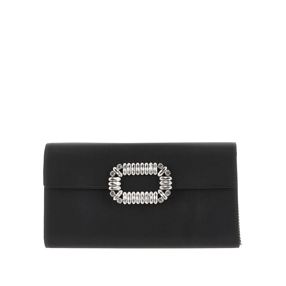 ROGER VIVIER Roger Vivier Women 'Sexy Choc' Satin Clutch