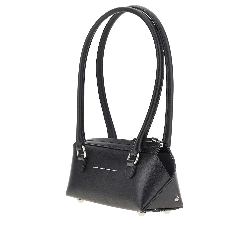 MM6 Mm6 Women Leather Mini 'Bauletto' Shoulder Bag