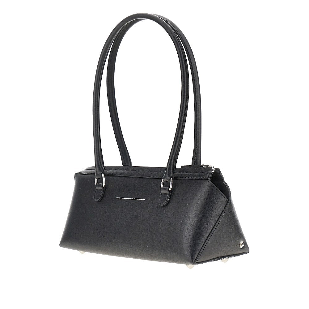 MM6 Mm6 Women Leather Small 'Bauletto' Shoulder Bag