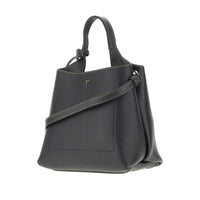 Tods Women Grained Leather Mini Shopping Bag