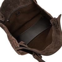 TODS Tods Women Suede Leather Medium Shopping Bag