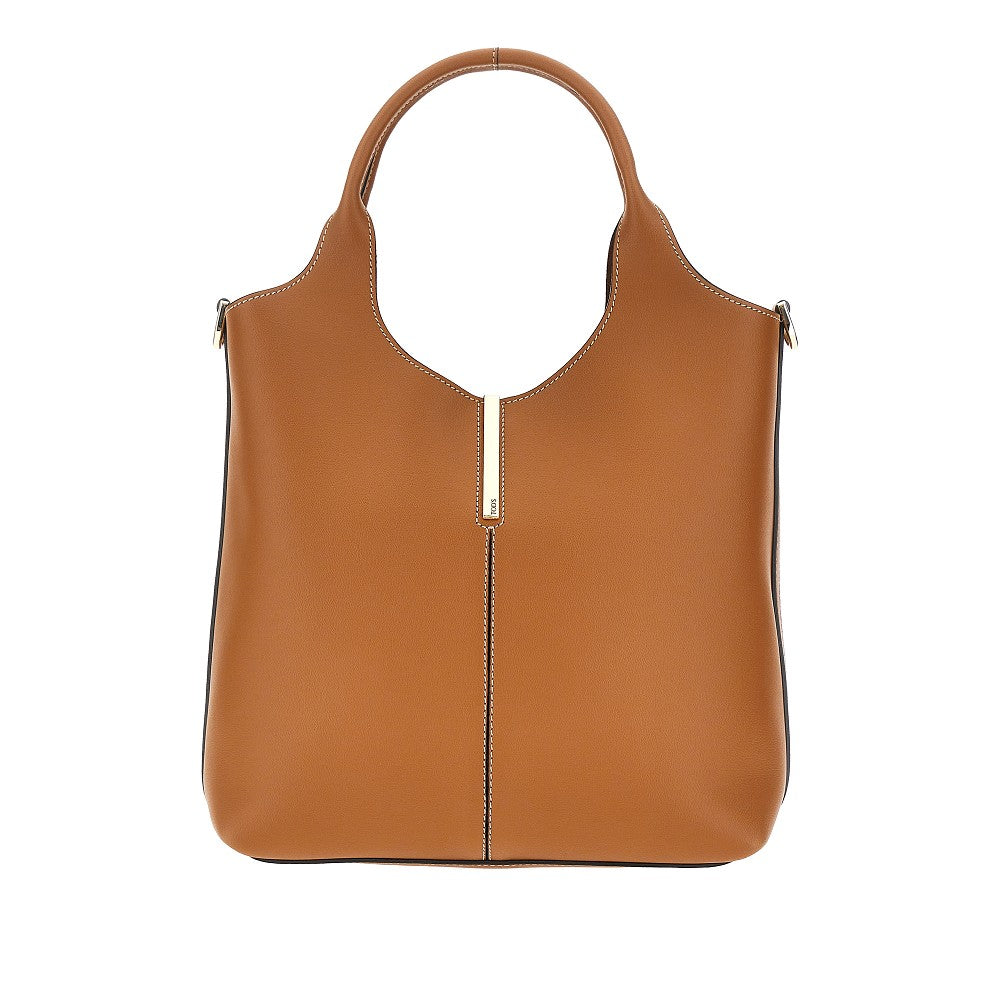 TODS Tods Women Leather Small Tote Shopping Bag