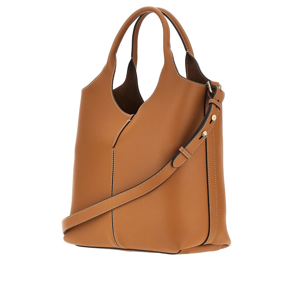 TODS Tods Women Leather Small Tote Shopping Bag