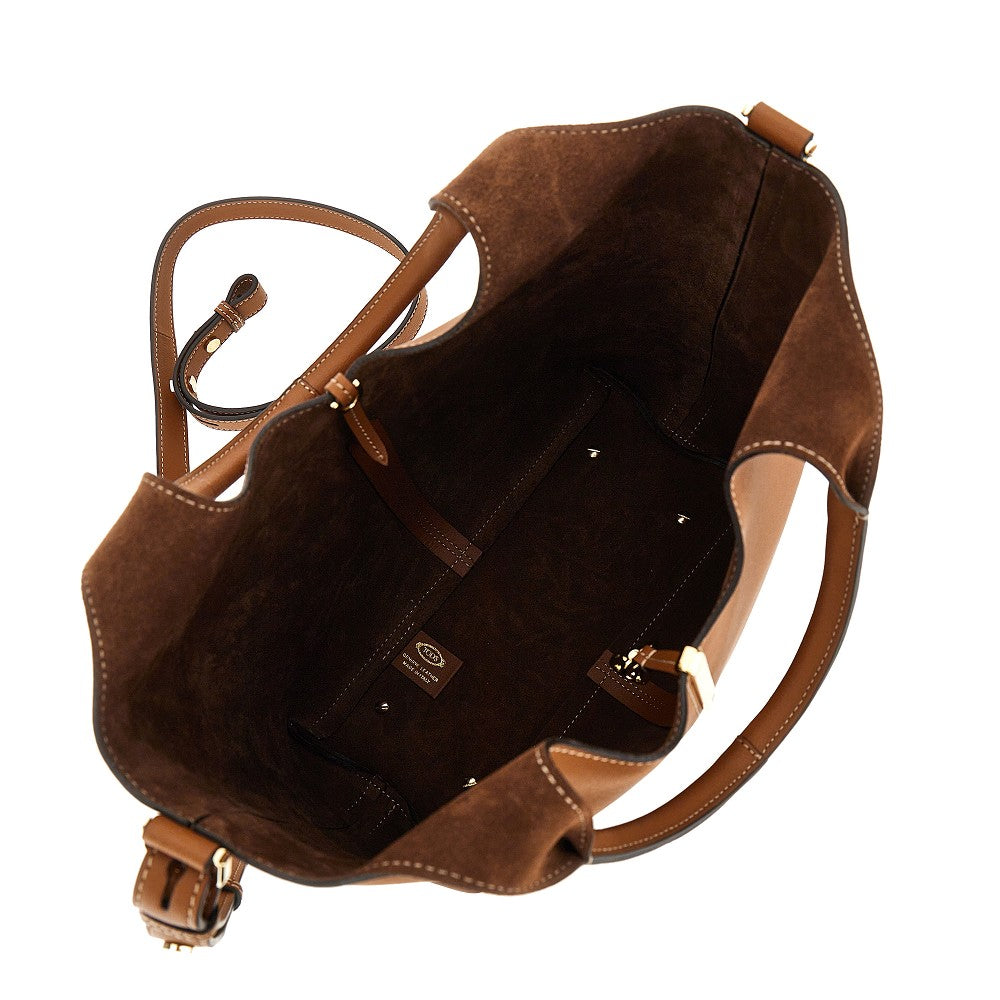 TODS Tods Women Leather Small Tote Shopping Bag