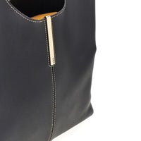 Tods Women Leather Small Tote Shopping Bag