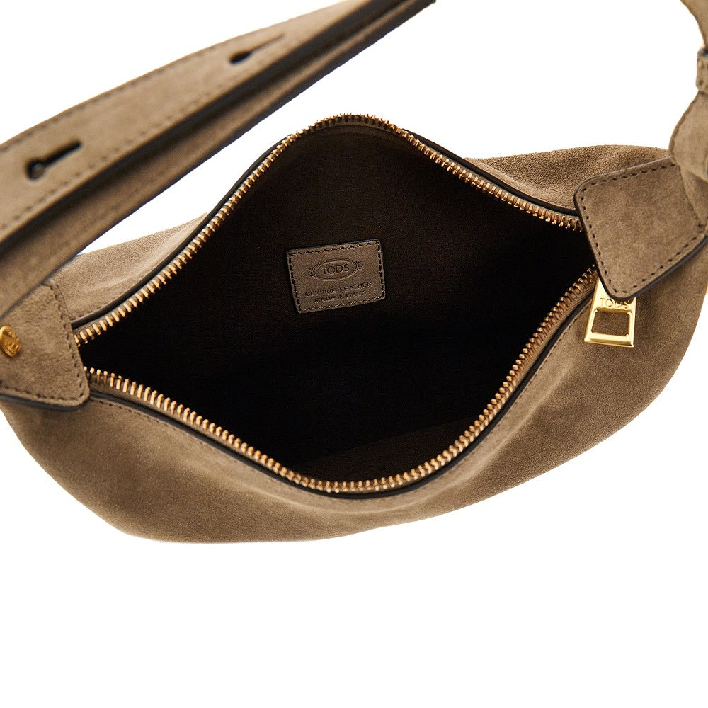 Tods Women Leather Metal Dots Mini Bag