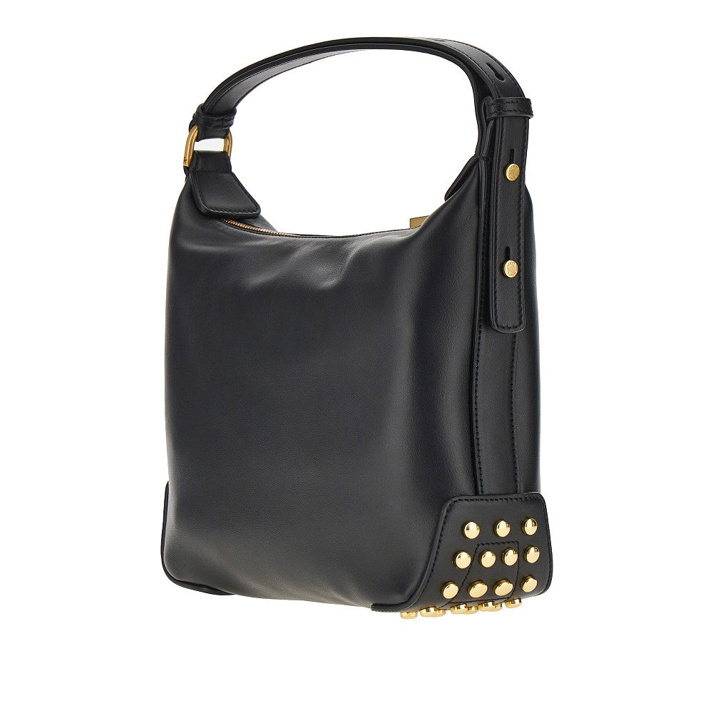 Tods Women Leather Metal Dots Mini Bag