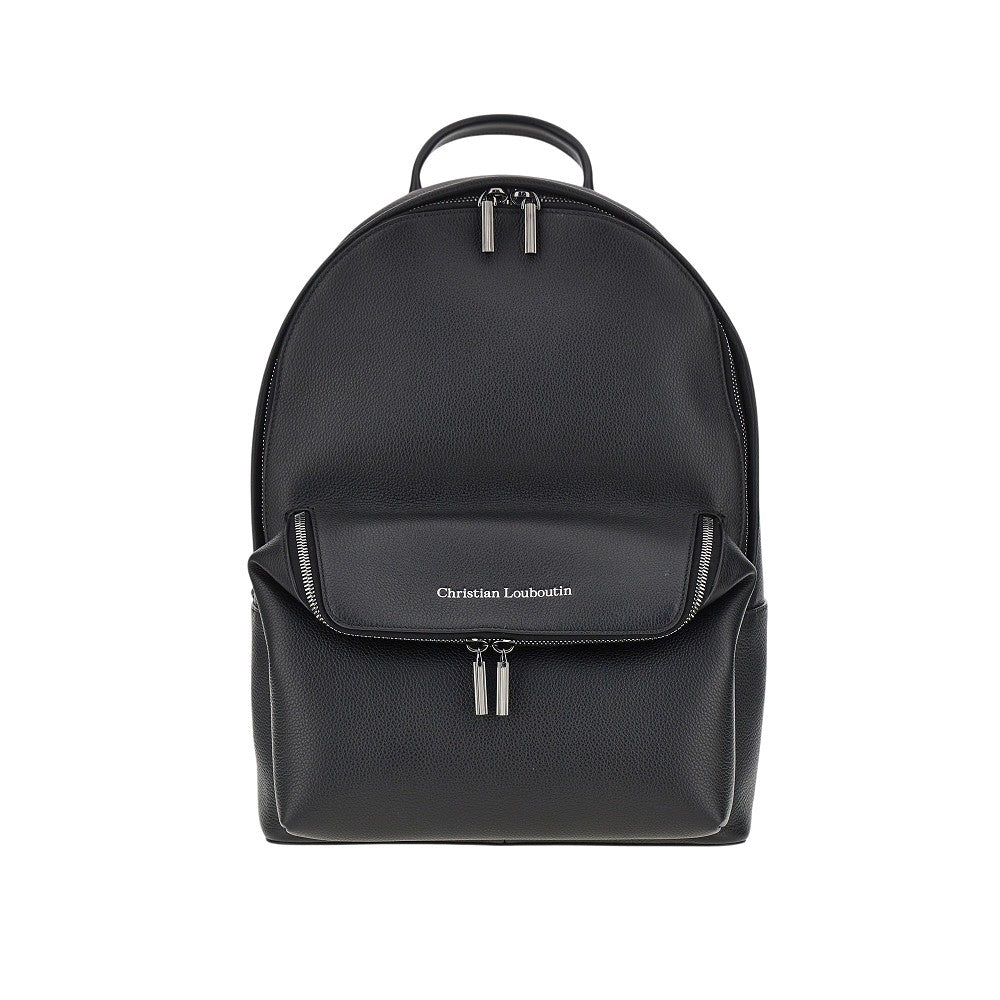 CHRISTIAN LOUBOUTIN Christian Louboutin Men Grained Leather 'Nostalgic' Backpack