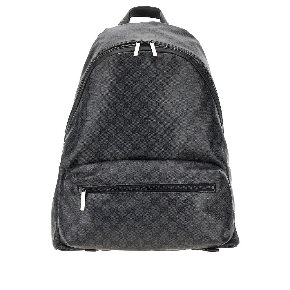 GUCCI Gucci Men Gg Coated Fabric Medium Backpack