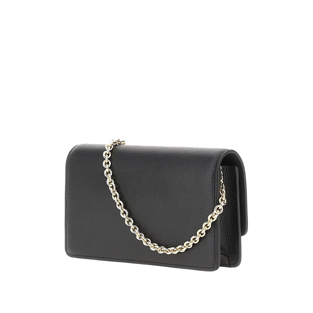 EMPORIO ARMANI Emporio Armani Women Grained Leather Clutch With Chain