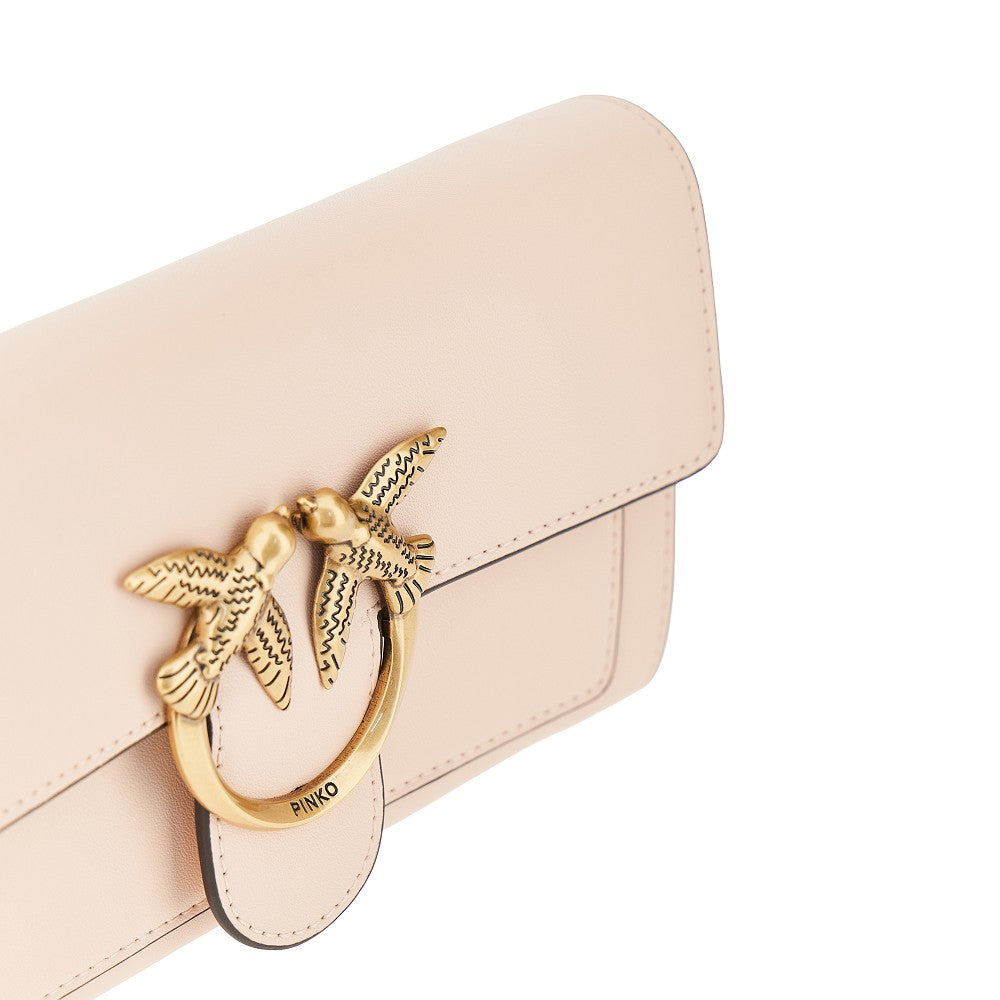 Pinko Women Love Bag One Leather Clutch