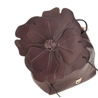 Pinko Women Nappa Leather Bucket Bag With Flower