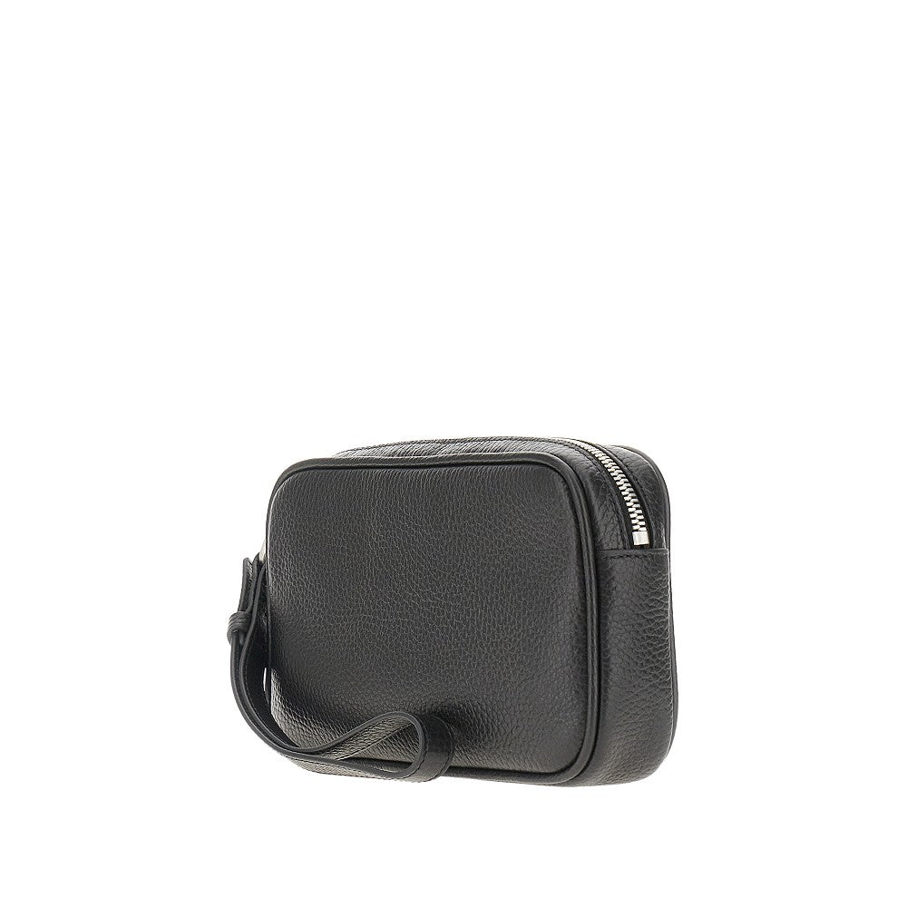 EMPORIO ARMANI Emporio Armani Men Grained Leather Pouch