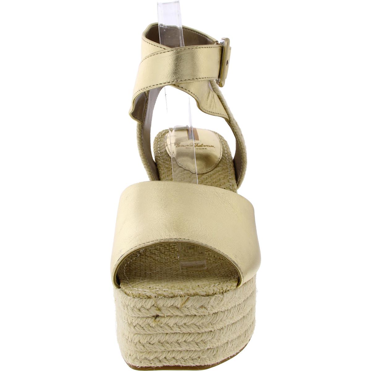 Vada Womens Criss-Cross Front Wedge Platform Sandals