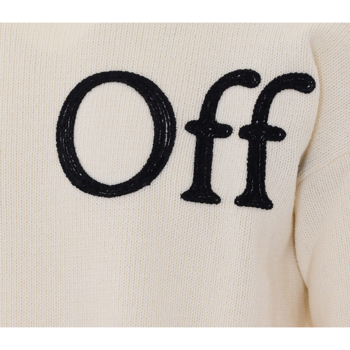 Off White Men Bookish Shared Sweater