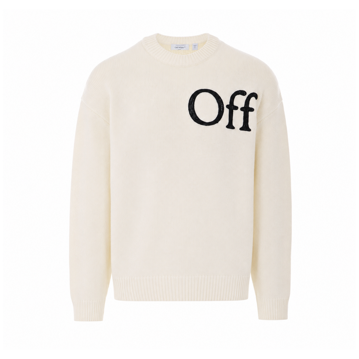 Off White Men Bookish Shared Sweater