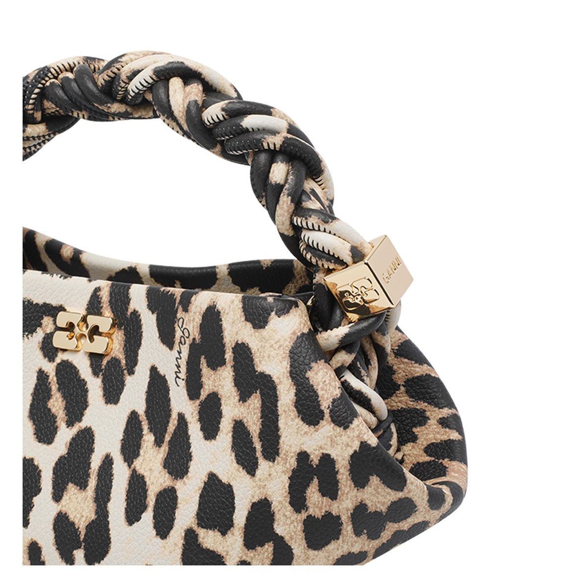 Ganni Ganni Women Bou Mini Grained Printed Bag