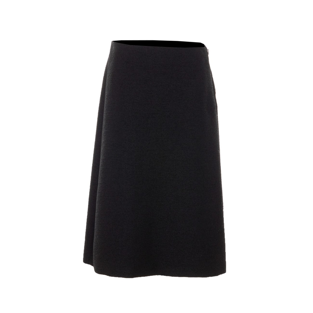 Fendi Women Boucle' Wool Midi Skirt