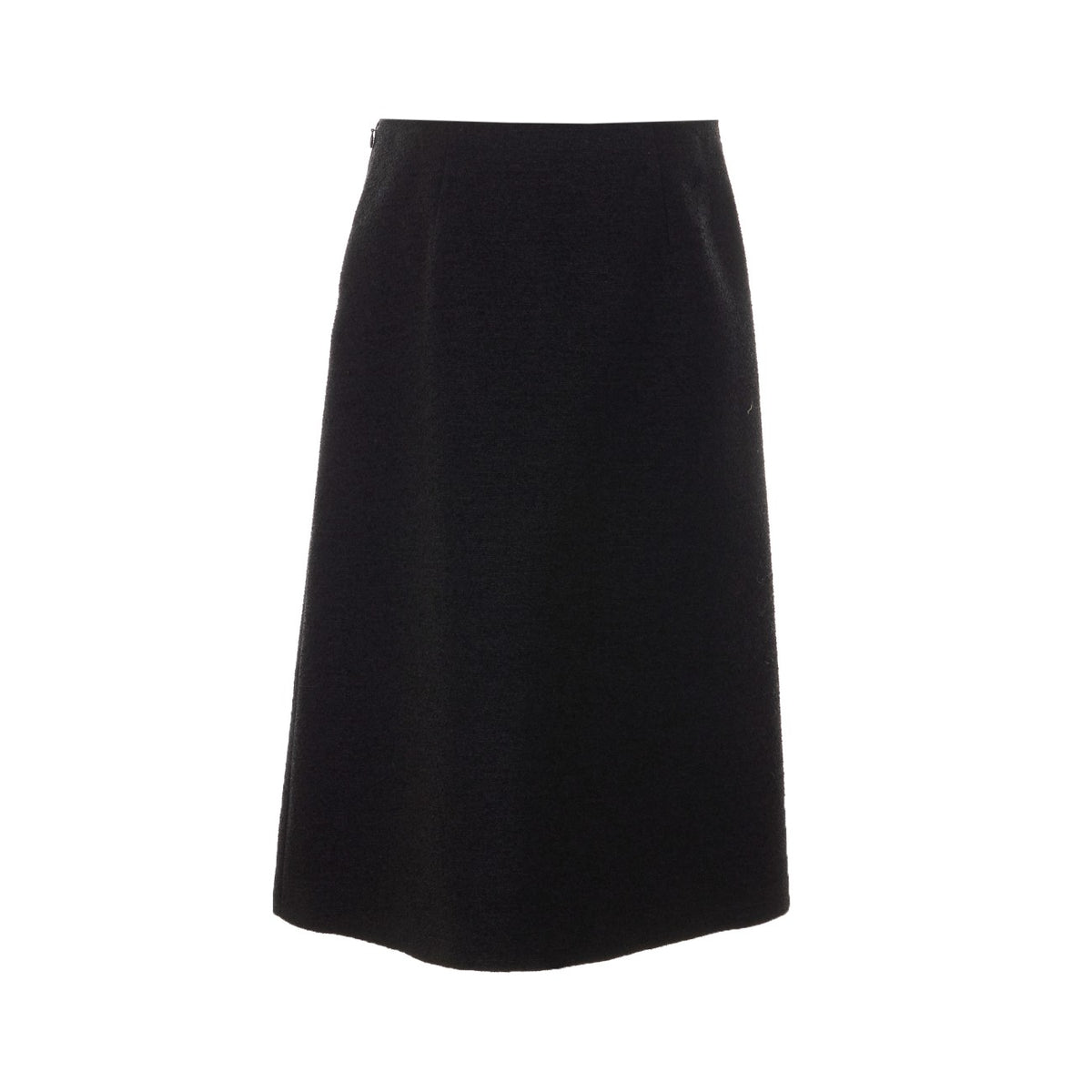 Fendi Women Boucle' Wool Midi Skirt