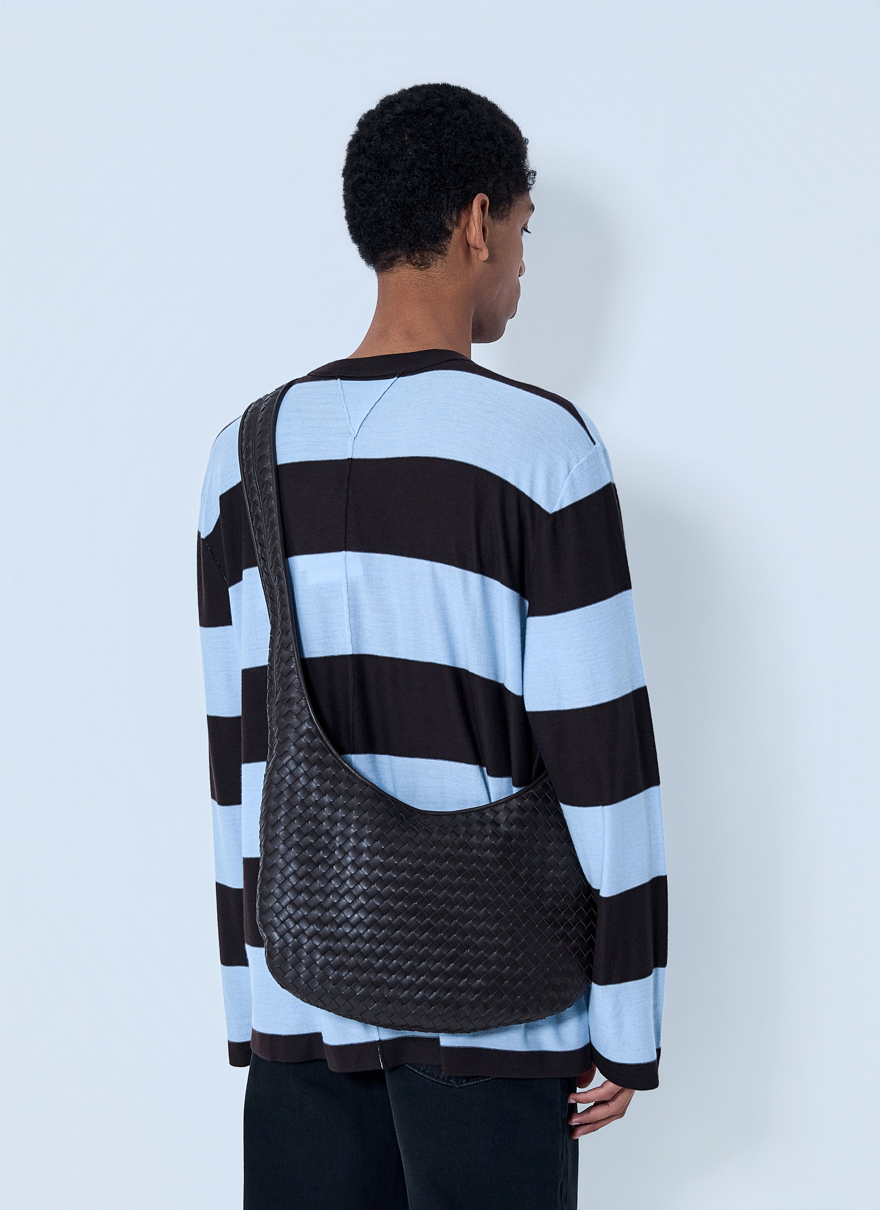 Bottega Veneta Men Veneto Medium Crossbody Bag