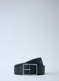 Bottega Veneta Men Intrecciato Piccolo Belt