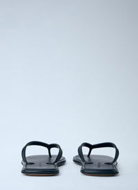 Bottega Veneta Men Matt Ruber Nappa Sandals