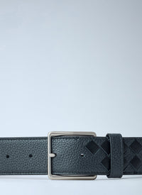 Bottega Veneta Men Woven Taurillon Leather Belt