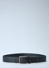 Bottega Veneta Men Woven Taurillon Leather Belt