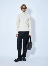 Bottega Veneta Bottega Veneta Men Ribbed Knit Sweater