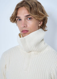 Bottega Veneta Bottega Veneta Men Ribbed Knit Sweater
