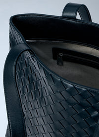 Bottega Veneta Bottega Veneta Men Small Intrecciato Zipped Tote