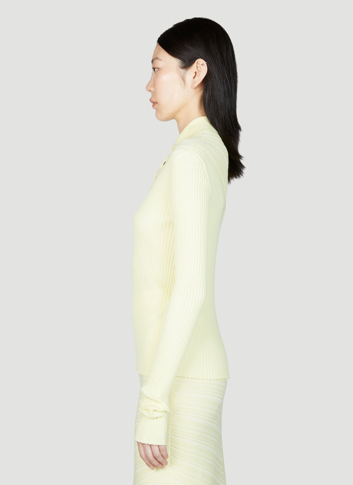 Bottega Veneta Bottega Veneta Women Long Sleeve Rib Top