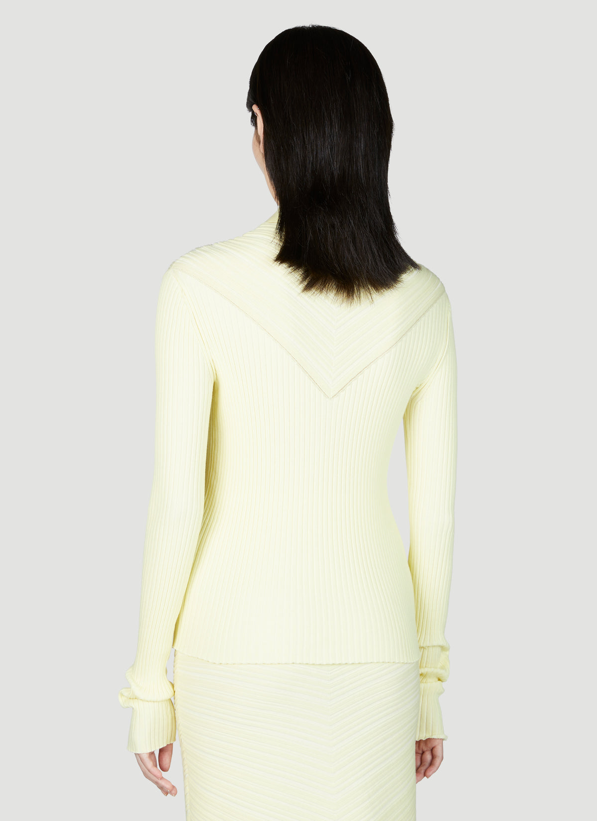 Bottega Veneta Bottega Veneta Women Long Sleeve Rib Top