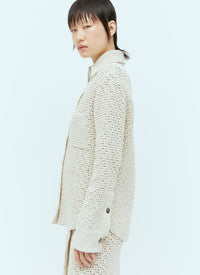 Bottega Veneta Bottega Veneta Women Textured Knit Shirt