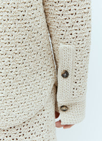 Bottega Veneta Bottega Veneta Women Textured Knit Shirt