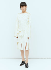 Bottega Veneta Women Fringe Hem Panel Top