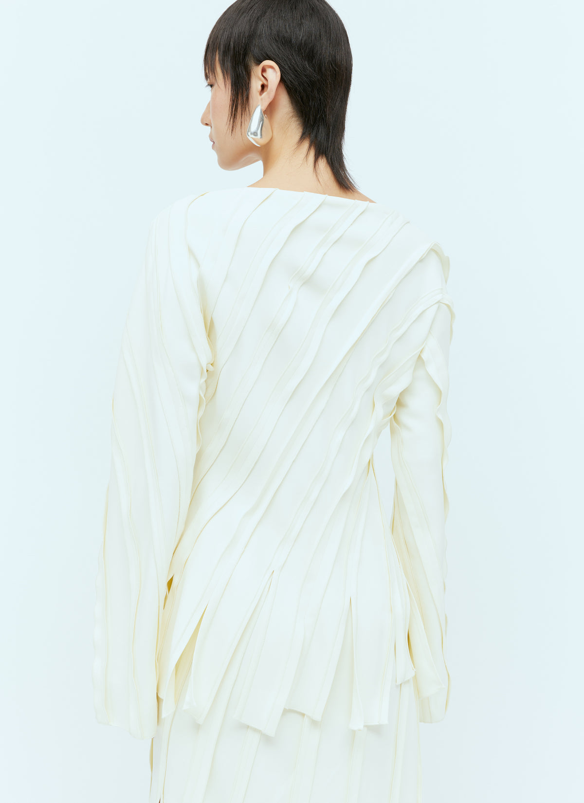Bottega Veneta Women Fringe Hem Panel Top