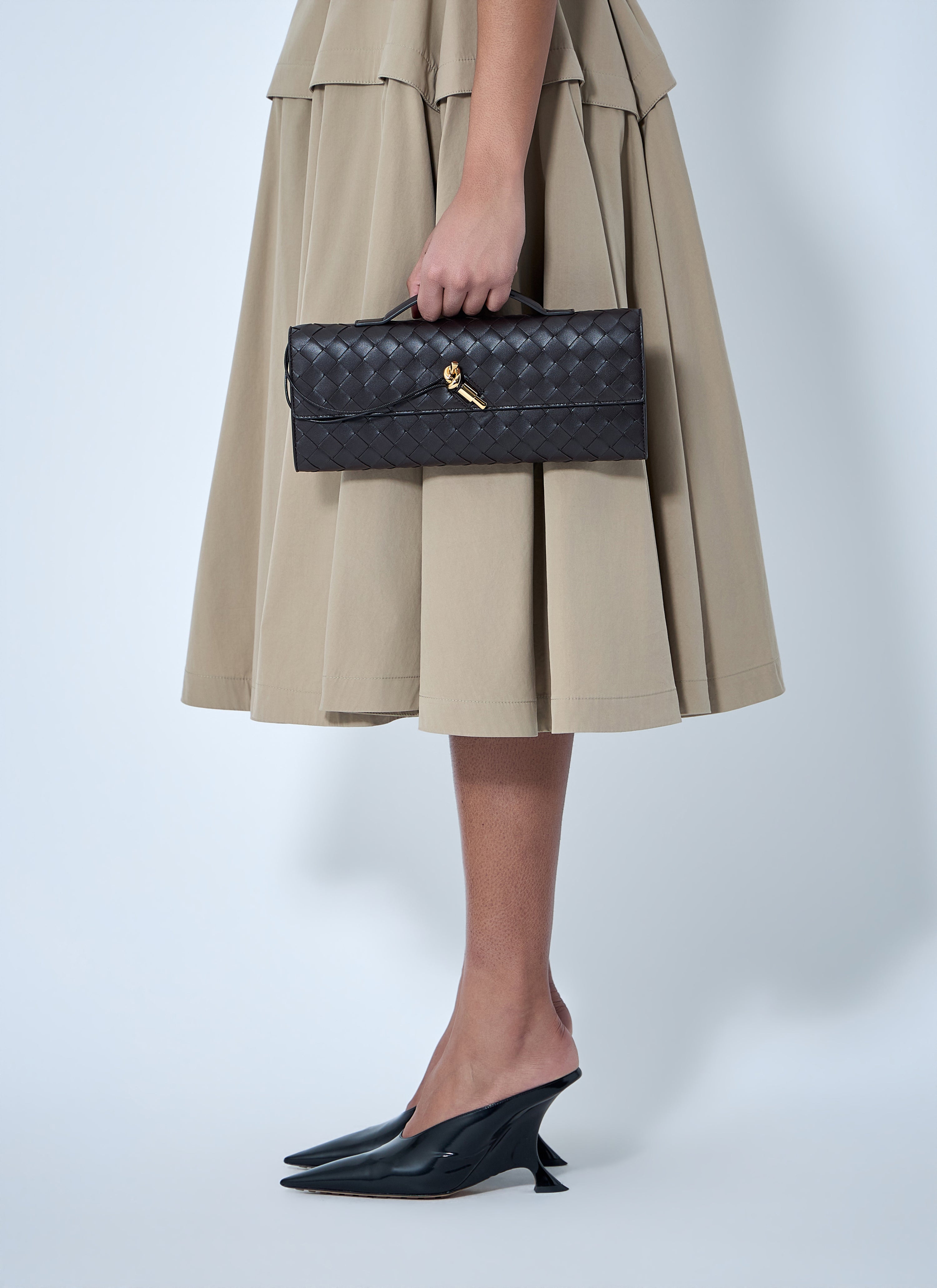Bottega Veneta Women Long Andiamo Clutch