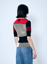 Bottega Veneta Bottega Veneta Women Rib Patchwork Sweater
