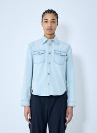 Bottega Veneta Bottega Veneta Women Extra Bleach Denim Shirt