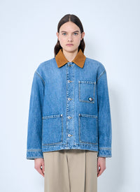 Bottega Veneta Women Vintage Indigo Denim Jacket