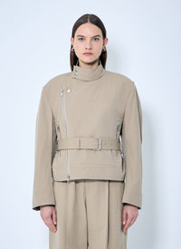 Bottega Veneta Women Compact Cotton Blouson