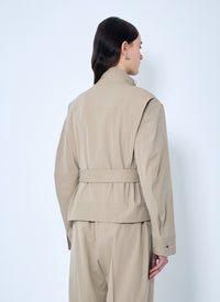 Bottega Veneta Women Compact Cotton Blouson