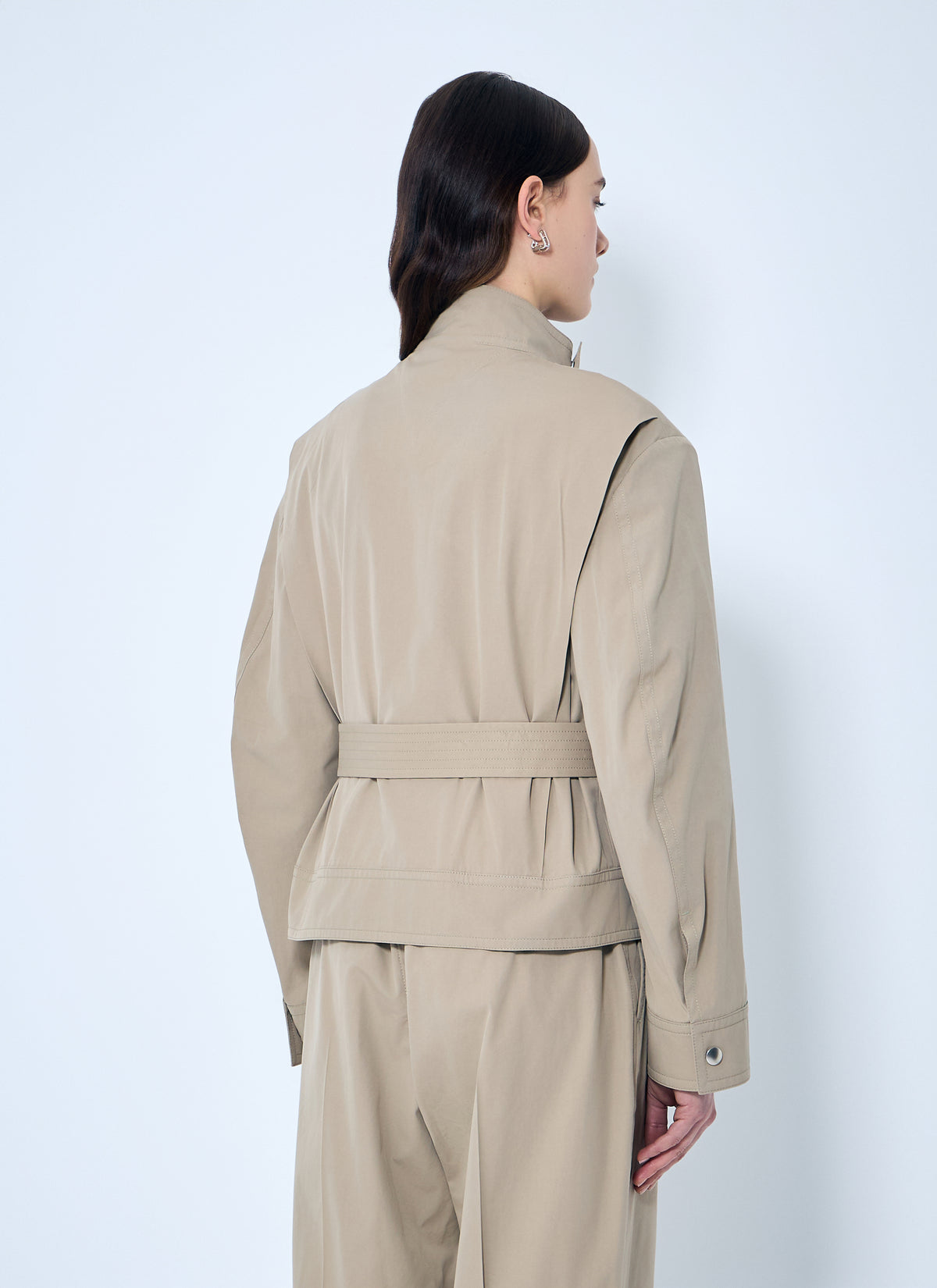 Bottega Veneta Women Compact Cotton Blouson