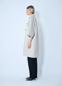 Bottega Veneta Women Silk-And-Cotton-Blend Coat