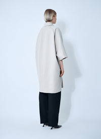 Bottega Veneta Women Silk-And-Cotton-Blend Coat