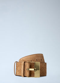 Bottega Veneta Bottega Veneta Women Large Suede Watch Belt