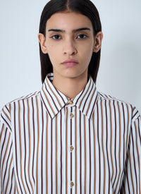 Bottega Veneta Women Stripe Button-Down Shirt