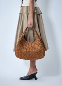 Bottega Veneta Women Campana Large Shoulder Bag